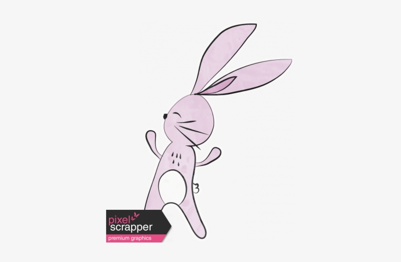 New Day - Elements - Bunny-textured - Cartoon, transparent png #4132706