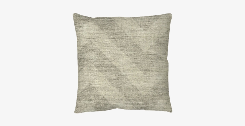 Light Elegant Chevron Pattern Background, Grunge Canvas - Cushion, transparent png #4132734