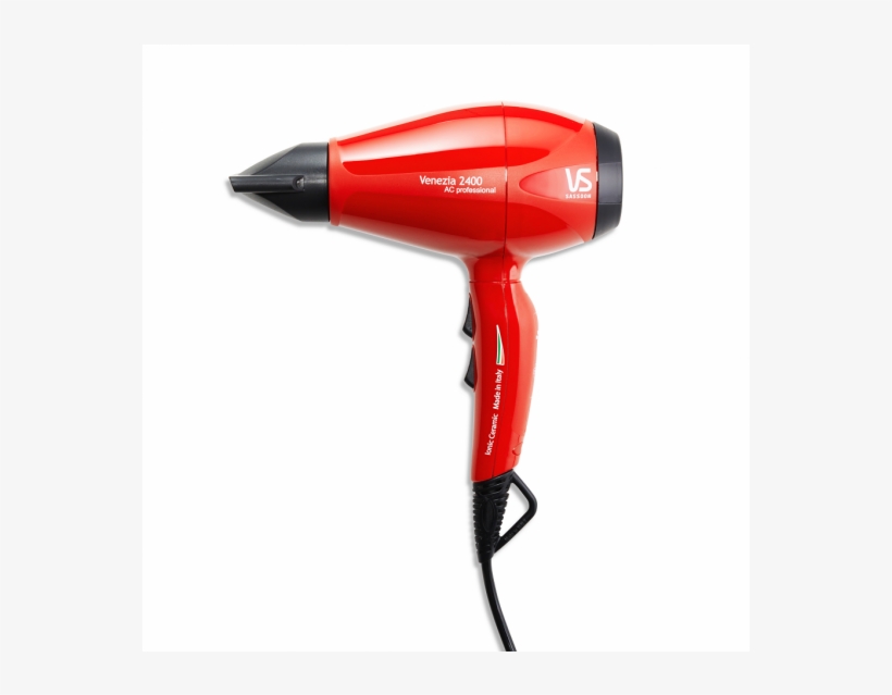 Vs Sassoon Venezia 2400 Ac Professional Hair Dryer - Vs Sassoon Venezia 2400w Professional Ac Hair Dryer, transparent png #4132945