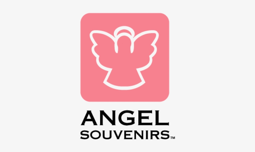 Angel Souvenirs Logo Vector - Emblem, transparent png #4133385