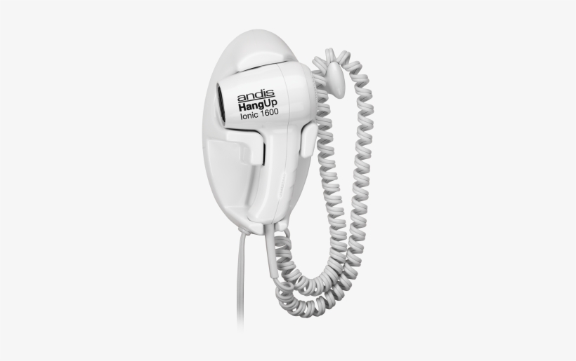 Ionic Hang Up® Dryer With Night Light White - Andis Hang-up Corded Dryer, transparent png #4133409