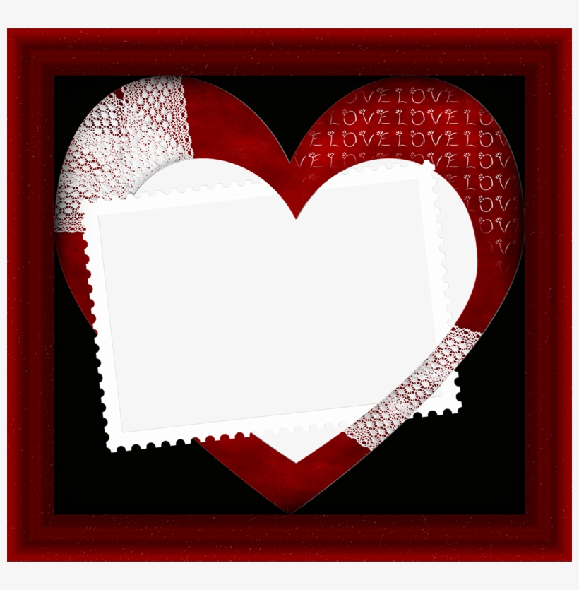 Marcos Fhotoscape, Photoshop Y Gimp Marcos Corazón - Heart, transparent png #4133953