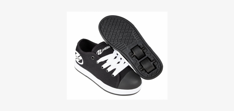 Fresh Heelys Black / White Fresh Heelys Black / White - Heelys Fresh / Children's Roller Shoes, transparent png #4134362