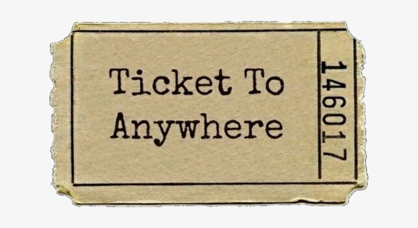 Ticket To Unknown Destination, transparent png #4134511