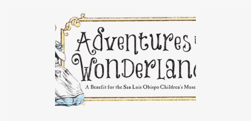 Scm00x Wonderland Logo02 - You Feel Like Youre About To Fall, It Might A When, transparent png #4134539