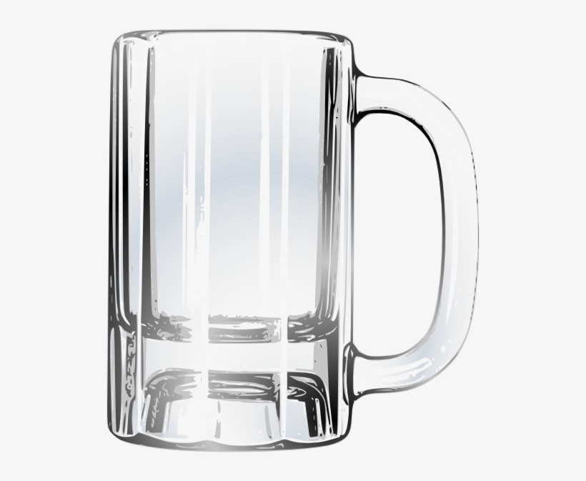 Beer Mug Clipart Beer Glasses Clip Art - Empty Beer Mug Vector, transparent png #4134738