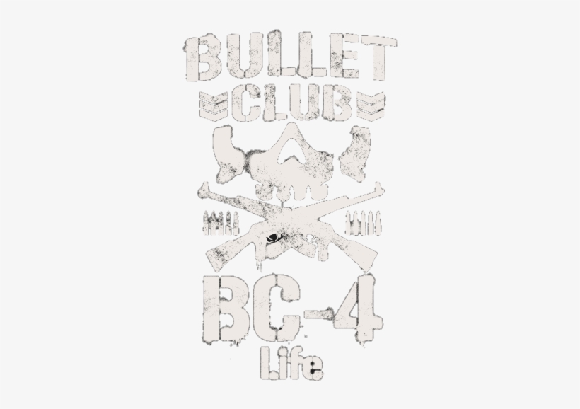 Bullet Club Bc 4 Life Logo Png By Nuruddinayobwwe - Bullet Club Latinoamerica Logo, transparent png #4134819