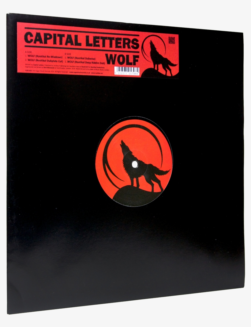 Capital Letters Wolf - Wolf Vinyl Maxi, transparent png #4134890