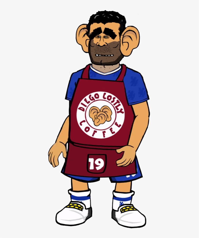 Diego Costly-coffee - Draw 442oons Characters, transparent png #4134998