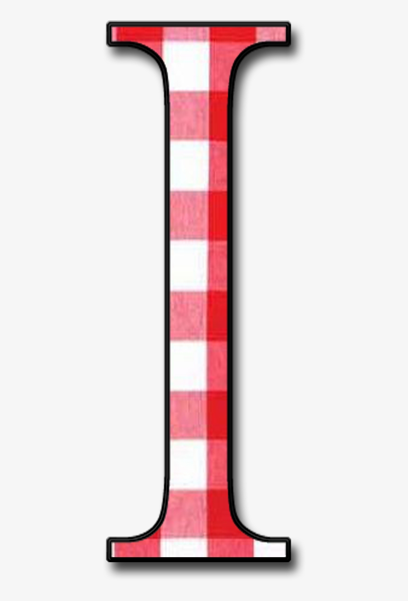 Gingham Letter T, transparent png #4135080