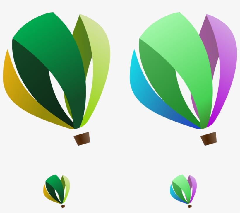 Wikivoyage Fantasy Balloon Logo3 Pastel Comparison - 14 August Balloon Png, transparent png #4135247