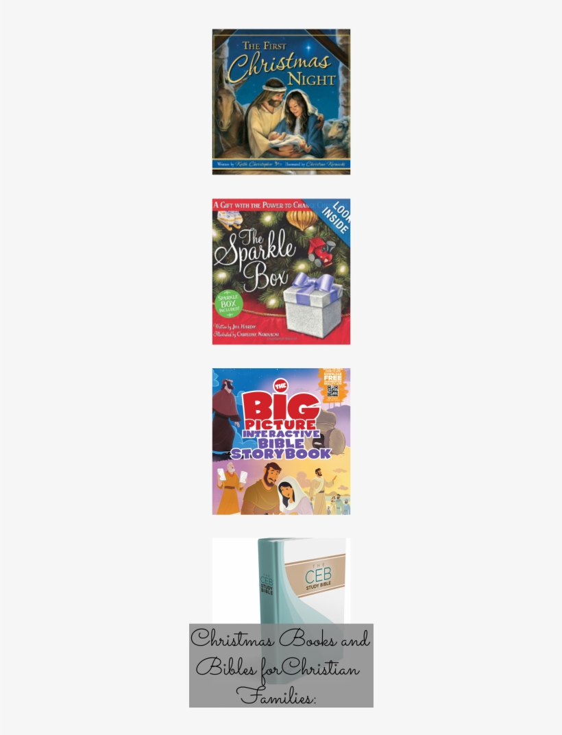 Christmas Books And Bibles For Christian Families - Big Picture Interactive Bible Storybook: Connecting, transparent png #4135248