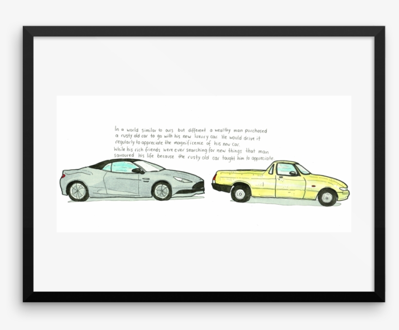 The Luxury Car & Rusty Car - Coupé, transparent png #4135647