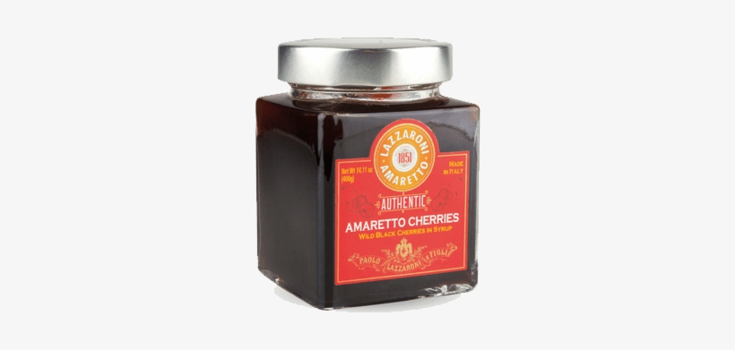 Cherries - Lazzaroni Amaretto Italian Cocktail Cherries - 400g, transparent png #4135824