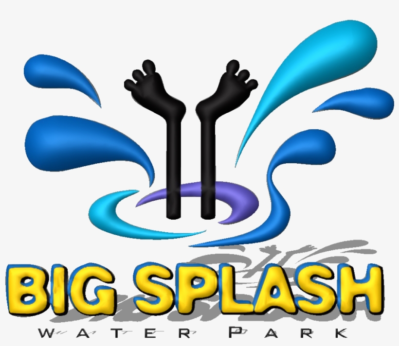 Water Puddle Clip Art - Big Splash Water Park, transparent png #4135934