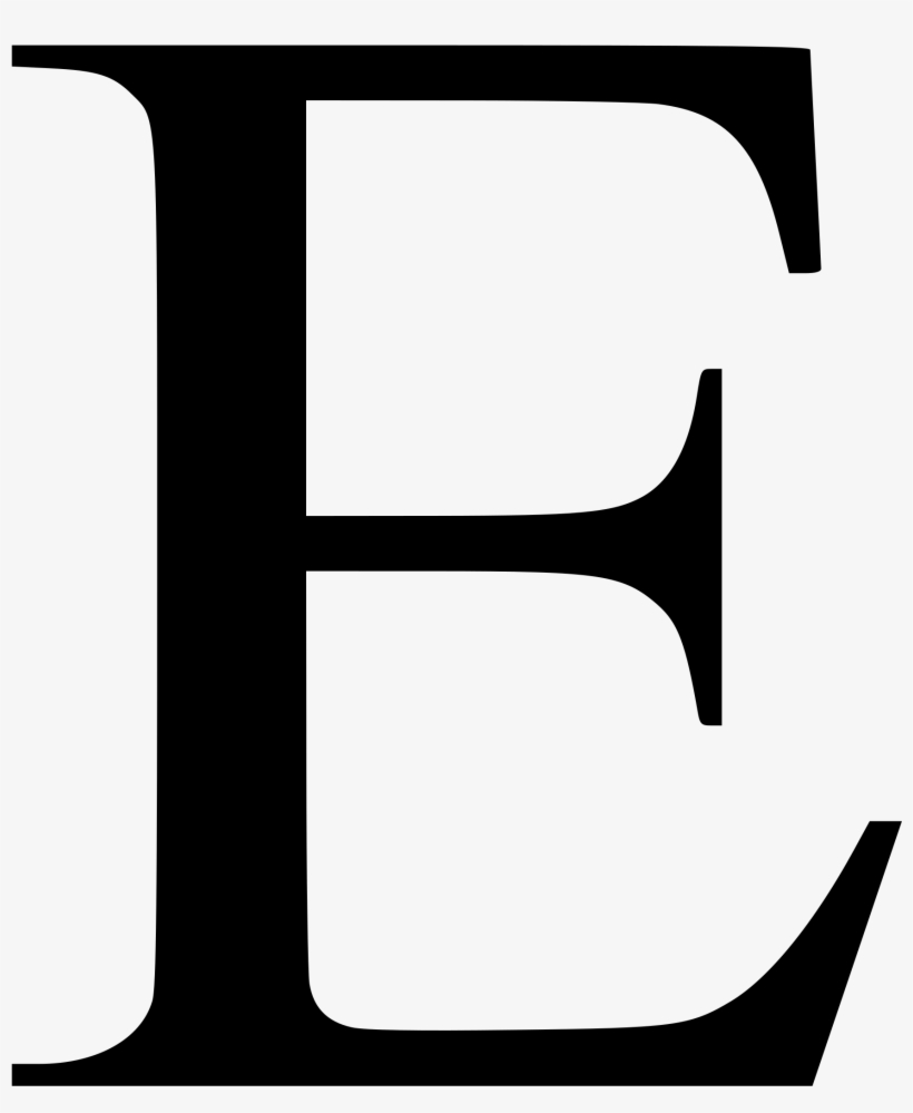 Open - Times New Roman Font E, transparent png #4135963