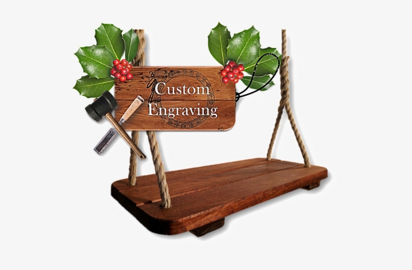 Limited Edition Mahogany Wood Swing - Wood, transparent png #4136083