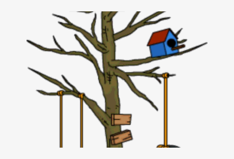Tree Swing Cliparts - Cartoon, transparent png #4136087