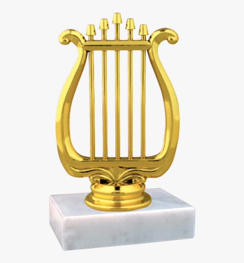 Standard Trophy In Marble Base - Music, transparent png #4136106