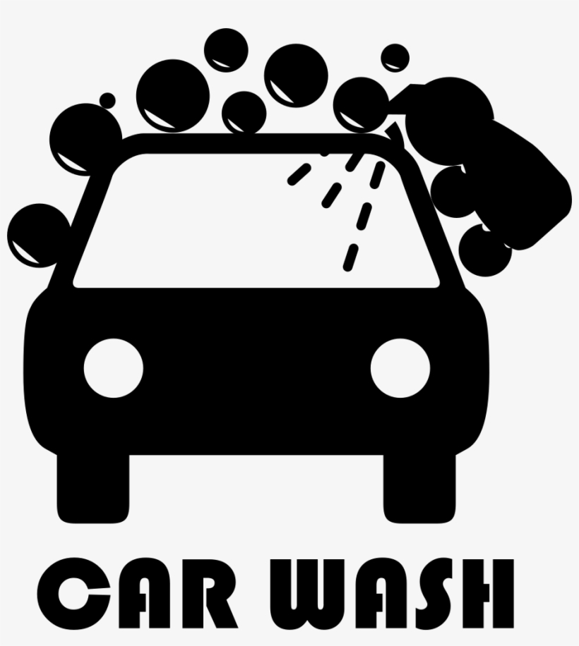 Car Wash Svg Png Icon Free Download - Washing Car Vector Png, transparent png #4136143