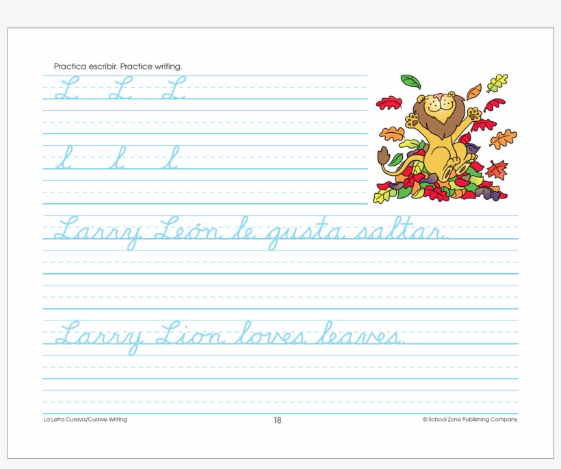 Bilingual Cursive Writing 3-4 Deluxe Edition Workbook - Cursive Writing 3-4 [book], transparent png #4136321