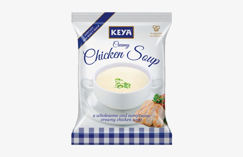 Creamy Chicken Soup - Keya Soups, transparent png #4136605