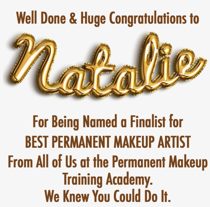 Natalie Award Banner - Award, transparent png #4137242