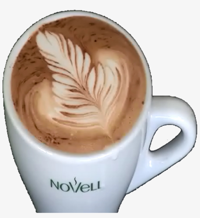 Cafè, Café, Novell, Coffee, Latte Art - Doppio, transparent png #4137331