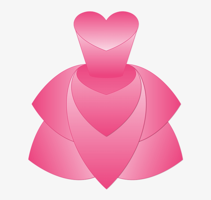 Vestido De Princesa Desenho Png - Dress, transparent png #4137537