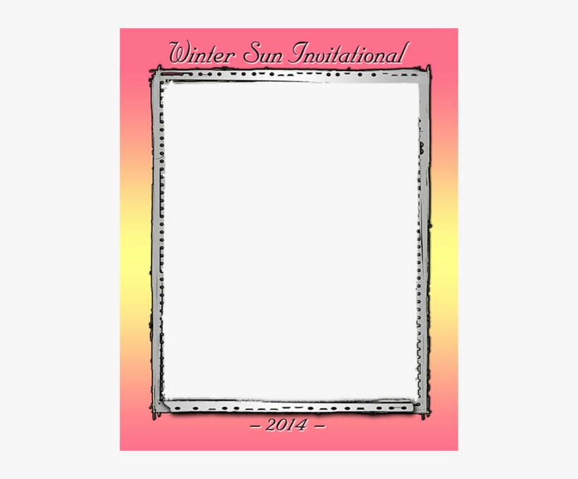 20140127 Winter Sun Template With Text, transparent png #4137814