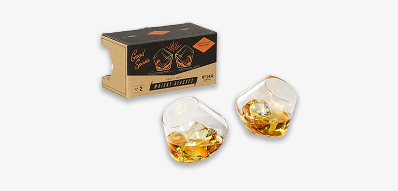 Gentlemen's Hardware Rocking Whisky Glasses - Gentlemen's Hardware Whisky Glasses Set Of 2, transparent png #4139458