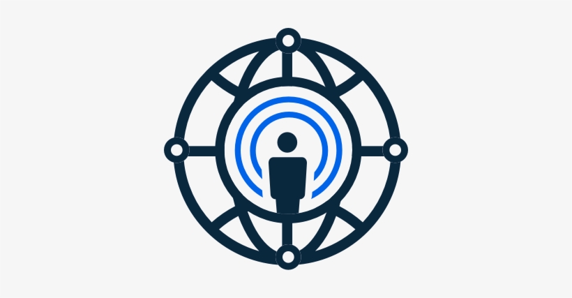 All Data Uploads & Downloads Done Over The Internet - Globe Icon In Red, transparent png #4139580