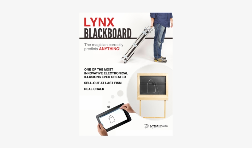 Today, When You Order "lynx Blackboard By João Miranda - Joao Miranda Lynx Blackboard Xl, transparent png #4139582