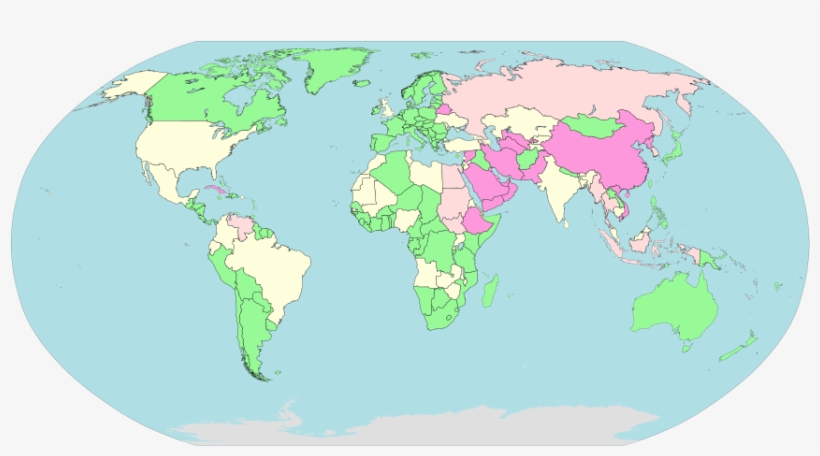 Chillingly, Via Slashdot, We Learn That Tanzania Is - Map Of The World, transparent png #4139648