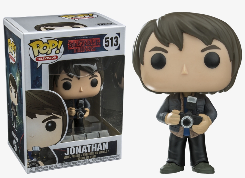 Even Though He's Creepy, You've Got To Commend Jonathan - Stranger Things Funko Pop Jonathan, transparent png #4139961
