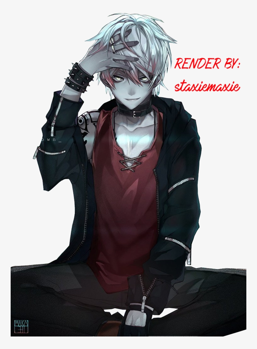 Unknown / Saeran Mystic Messenger Render By Staxiemaxie - Mystic Messenger Saeran Render, transparent png #4140056