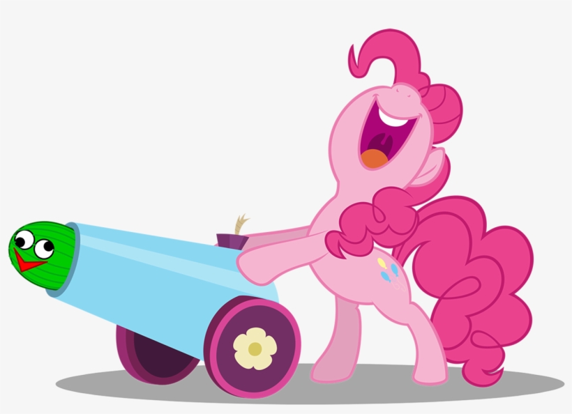 Edit, Fooby The Kamikaze Watermelon, Party Cannon, - Pinkie Pie Party Cannon, transparent png #4140452