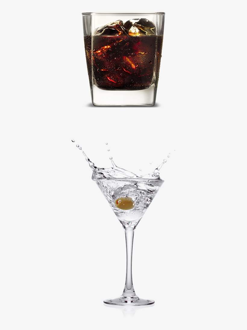 Whiskey Sour - Splash Champagne In Glass Png, transparent png #4140554