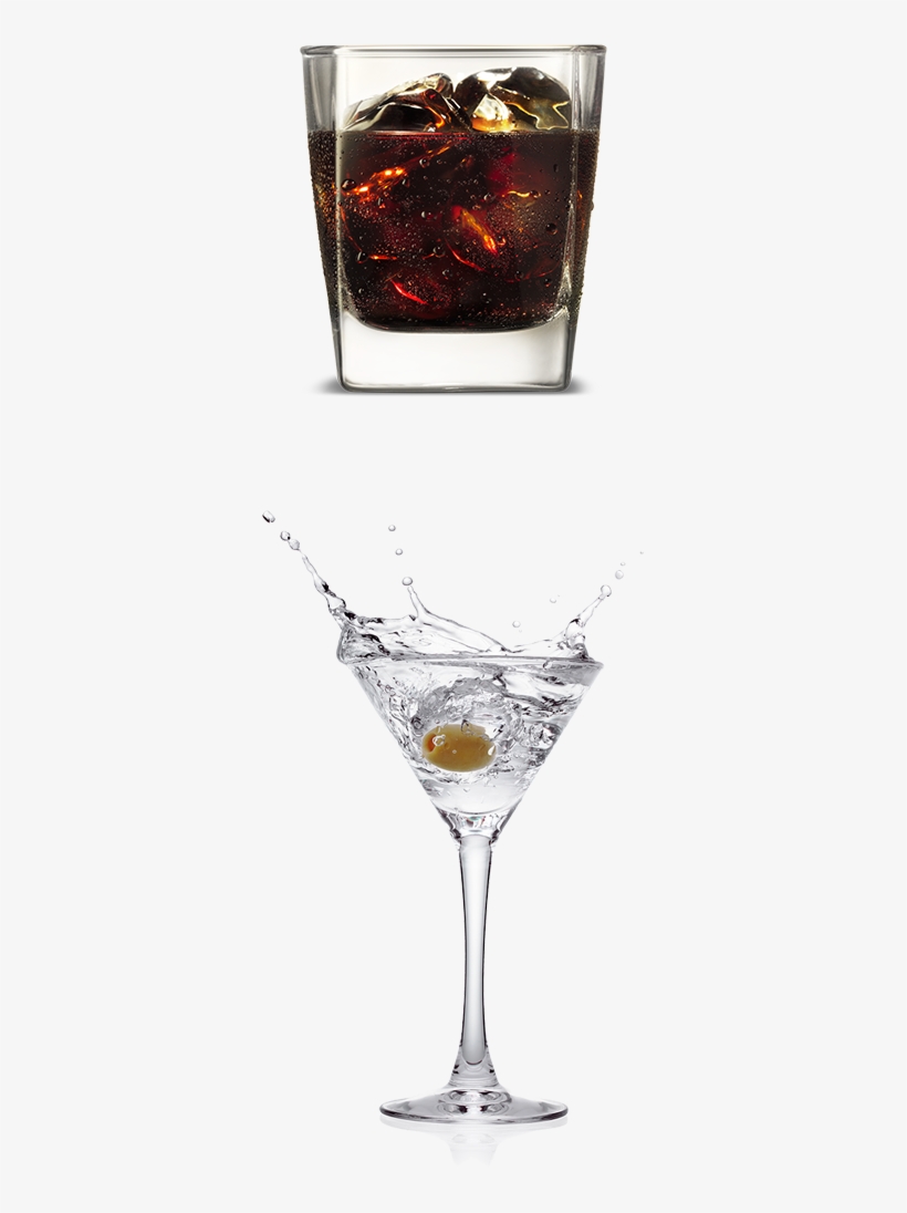 Whiskey Sour - Splash Champagne In Glass Png, transparent png #4140554