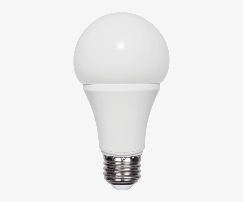 A19 Led Light Bulb Replacement For 60 Watt Incandescent - 7w Led Bulb, transparent png #4140618