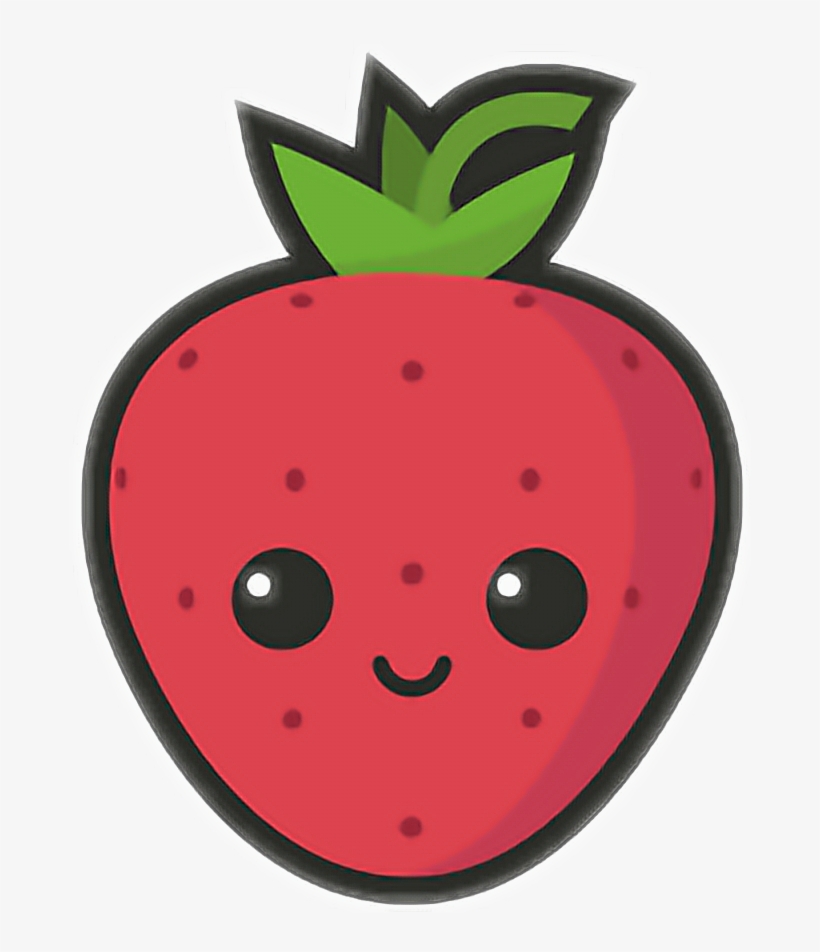 Report Abuse - Cute Strawberry, transparent png #4140658