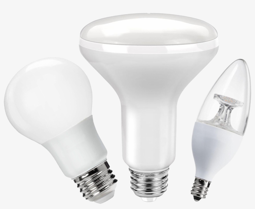 Led Lighting - Incandescent Light Bulb, transparent png #4141060