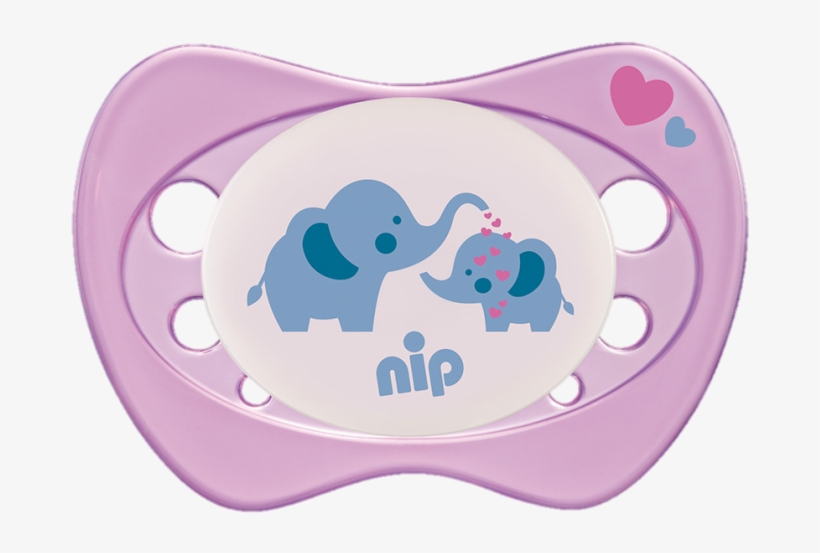 Set Of 2 Glow Soother Night Star Pink And Elephant - Schnuller 0 2 Monate Boy, transparent png #4141084