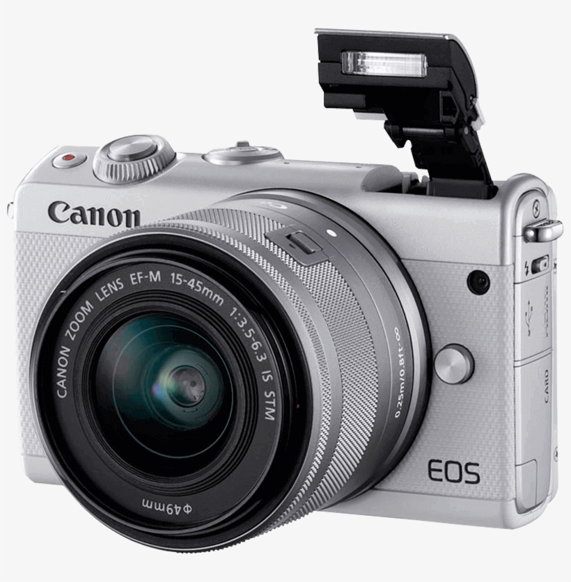 The Canon Eos M100 Is The Company's Latest Eos M Interchangeable - Canon Eos M100 Price Philippines, transparent png #4141184