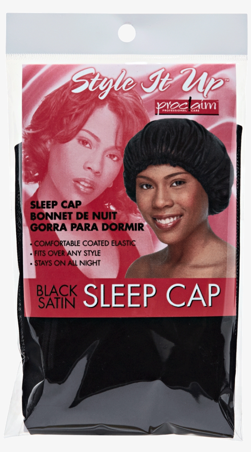 Style It Up Satin Sleep Cap, transparent png #4141185