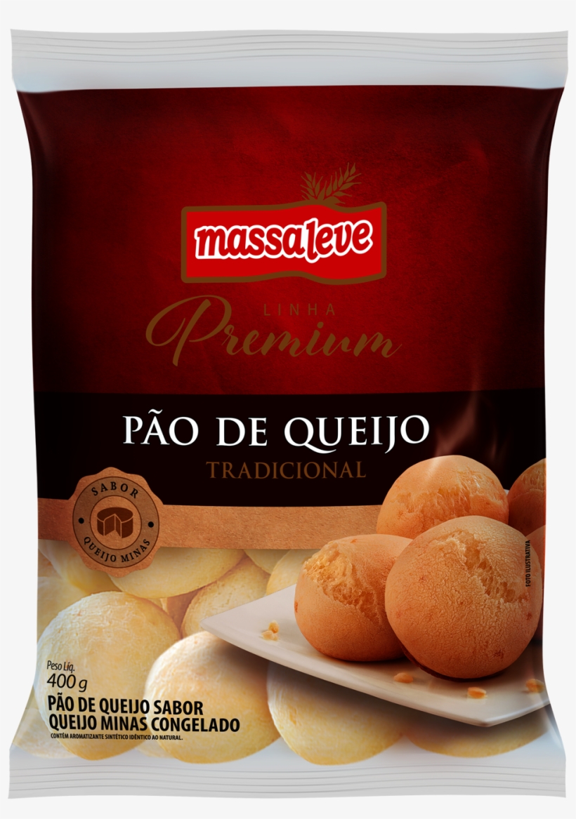 Pão De Queijo Premium 400g - Massa Leve, transparent png #4141332