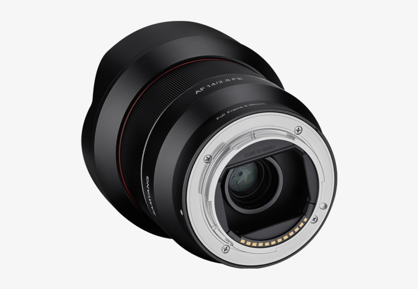 1546684591 - Samyang 14mm F2.8 Af Fe Lens, transparent png #4141333