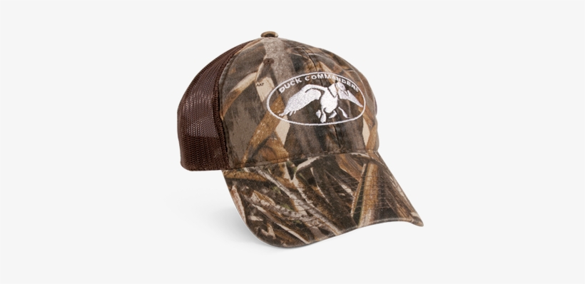 Camo And Brown Realtree Mesh Hat - Hat, transparent png #4141380