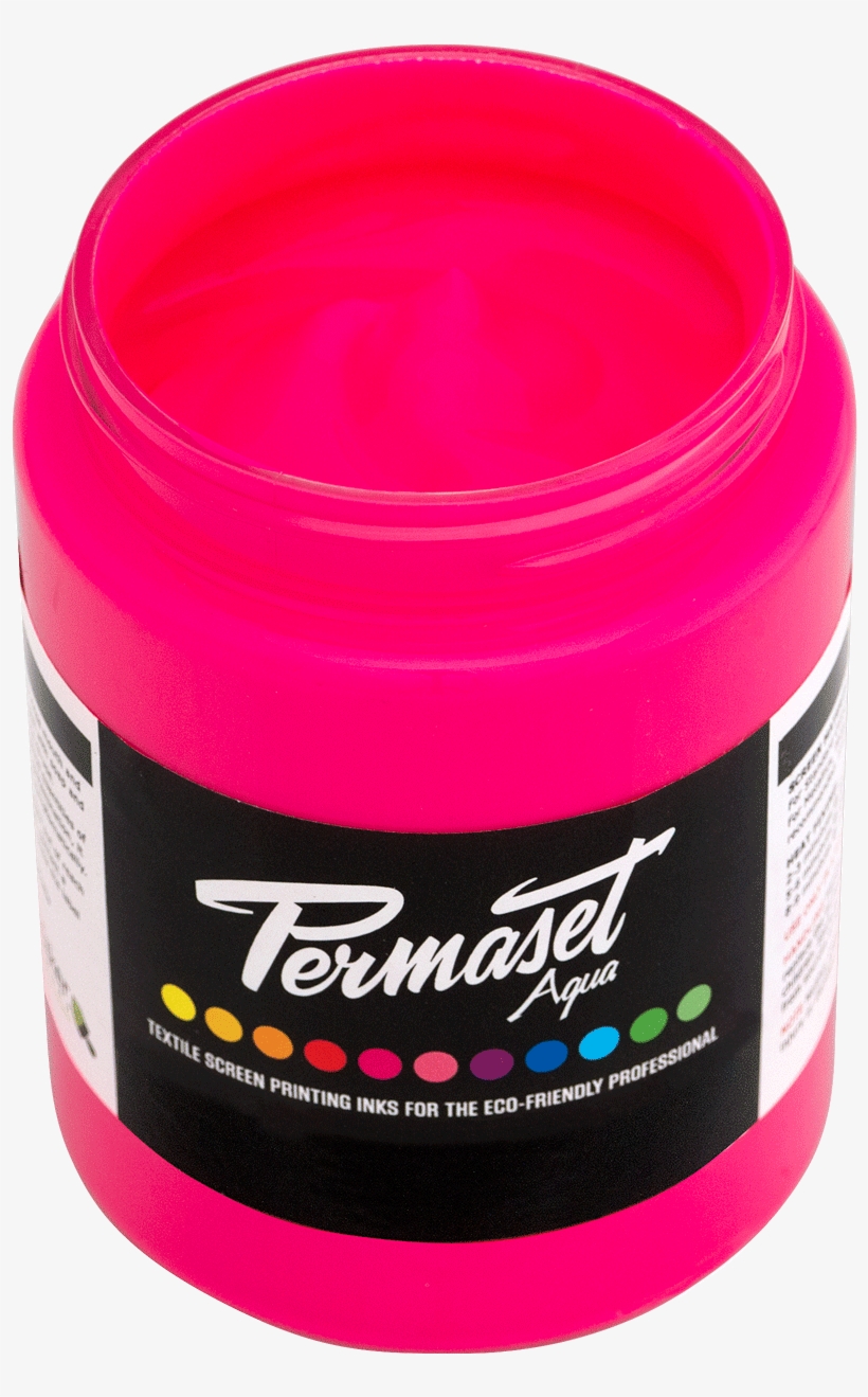 300ml Permaset Glow Pink Web - Permaset Fabric Paint Supercover, transparent png #4141552