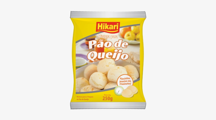 Hikar Pão De Queijo- Brasilian Cheese Bread Mix 250g - Yoki Raw Cassava Flour, transparent png #4141714